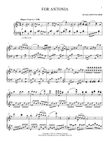 For Antonia (Variations on a Melody in G Major) mini preview