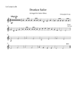 Drunken Sailor for Junior Brass Ensemble-1st Cornet Part (Bb)