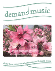 Peach Blossom Promise for small harp