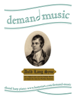 Auld Lang Syne - first tune for easy harp
