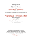 Alexander Throckmorton: Spoon River