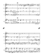 Let All the Angels of God Worship Him (for String Quartet & optional Organ) String Quartet scores gallery preview page 4