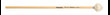 Vibraphone Mallets - Ivory Yarn/Grey Tape