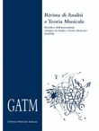 Rivista di Analisi e Teoria Musicale XXV, 2019 2