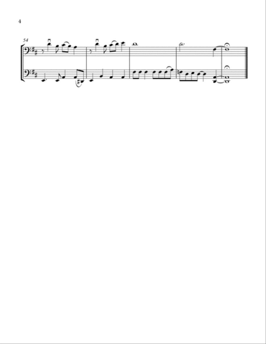 Jingle Bell Rock Cello scores gallery preview page 4