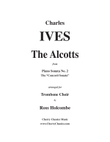 The Alcotts - from Sonata No. 2, The Concord - for 10-part Trombone Choir