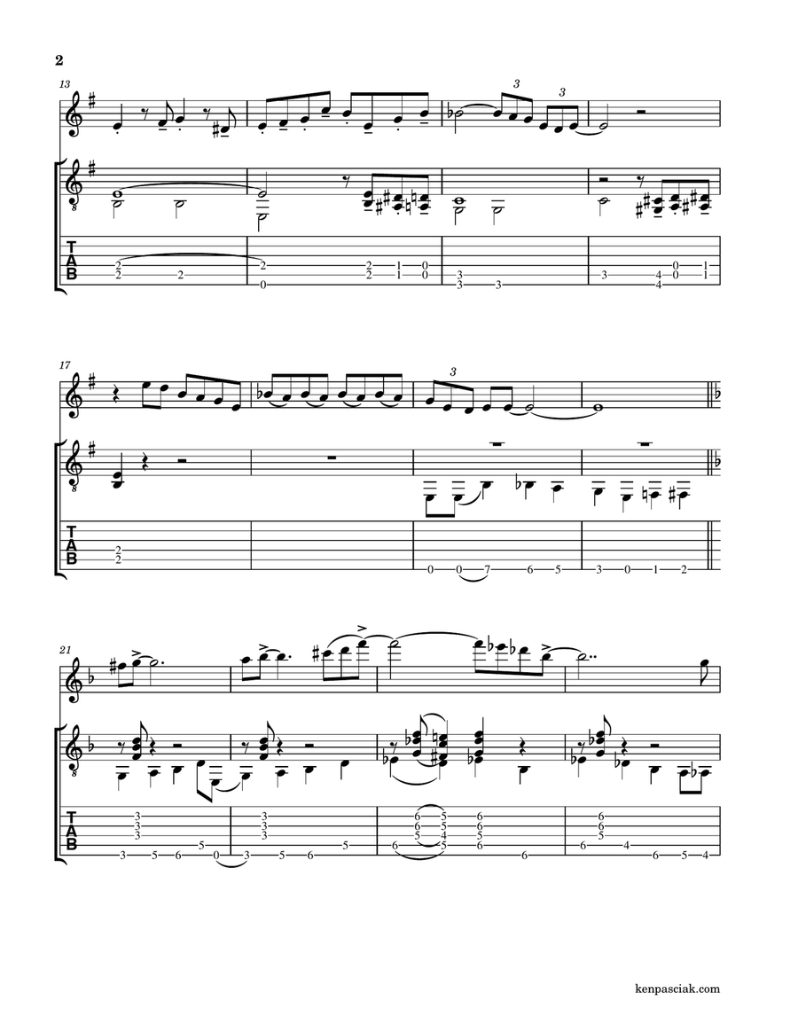 The Pink Panther The Pink Panther Flute scores gallery preview page 4
