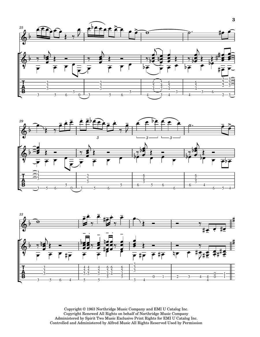 The Pink Panther The Pink Panther Flute scores gallery preview page 5