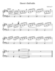 Dawn's Daffodils - easy intermediate piano