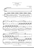 The Swan, or Le Cygne - Piano Duet