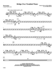 Bridge Over Troubled Water (arr. Mark Hayes) - Percussion