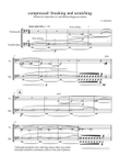compressed- breaking and scratching