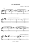 The Wellerman (Traditional Sea Shanty): easy piano arrangement