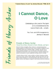 I Cannot Dance, O Love