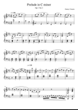Prelude in C Minor Op 1 No 2