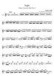 Flute Concerto n. 2 in G minor 'La Notte' - Flute Choir