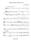 Eternal Father, Strong to Save (Flute-Piano)