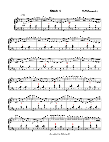 Etude #9 for accordion