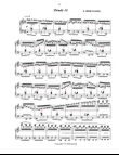 Etude #12 for accordion
