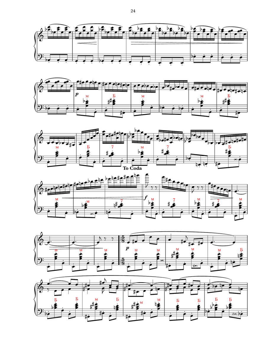 Etude #12 for accordion Etude #12 for accordion Accordion scores gallery preview page 2
