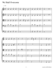 We Shall Overcome for String Orchestra
