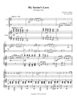My Savior's Love for Piano Trio