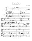My Savior's Love for Flute, Clarinet and Piano