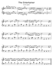 The Entertainer by Scott Joplin (Intermediate Piano Solo)
