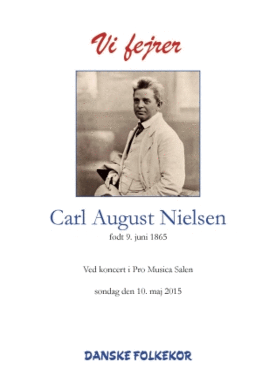 Vi Fejrer Carl Nielsen (We Celebrate Carl Nielsen) 4-Part scores gallery preview page 1