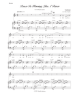 Peace Is Flowing Like A River SATB plus piano