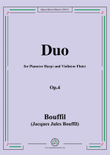 Bouffil-Duo Op.4,for Harp(or Piano) and Violin(or Flute) mini preview