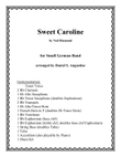 Sweet Caroline