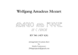 Mozart: Adagio & Fugue KV 546 (+KV 426) for Piano Duet (4 hands)