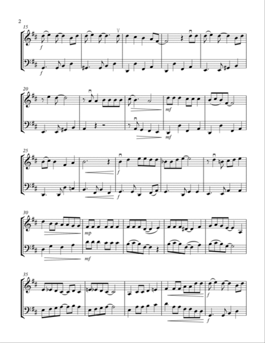 Jingle Bell Rock Cello scores gallery preview page 2