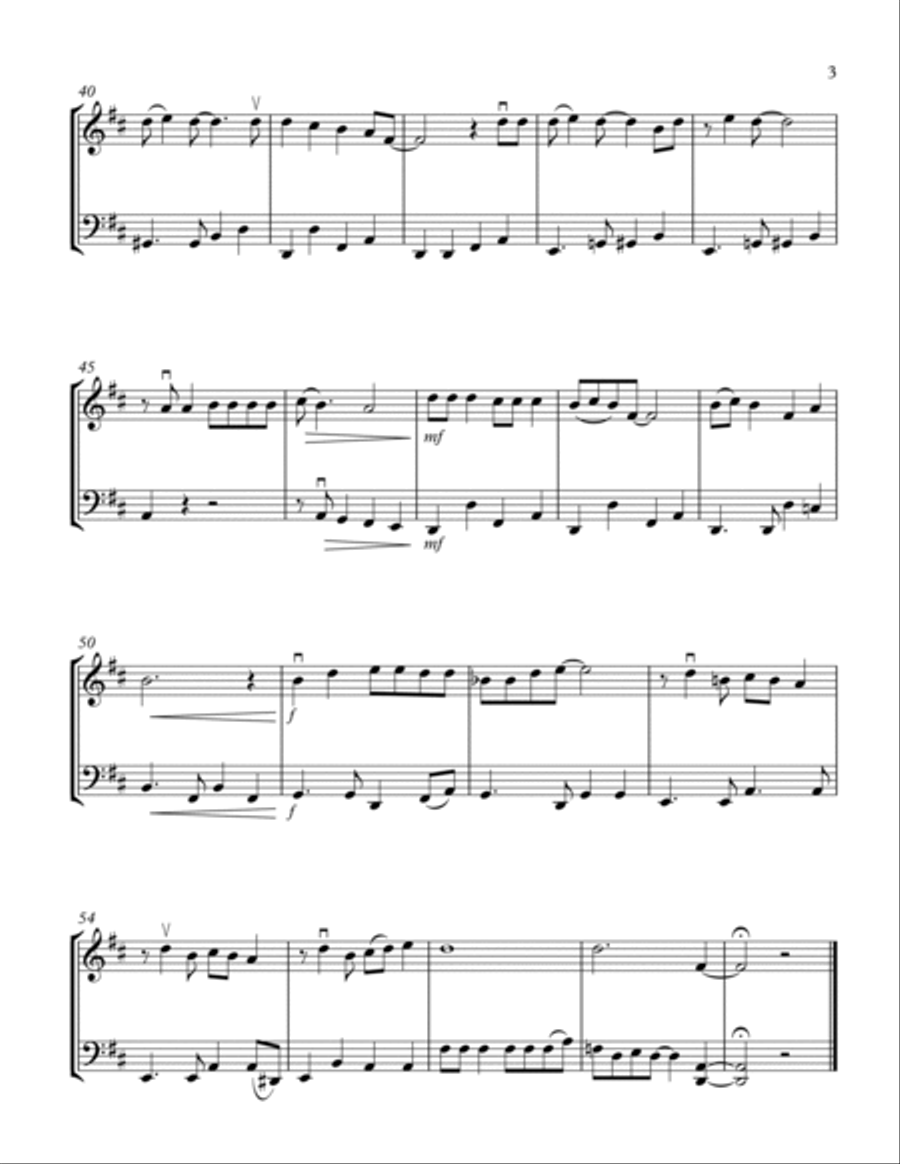 Jingle Bell Rock Cello scores gallery preview page 3