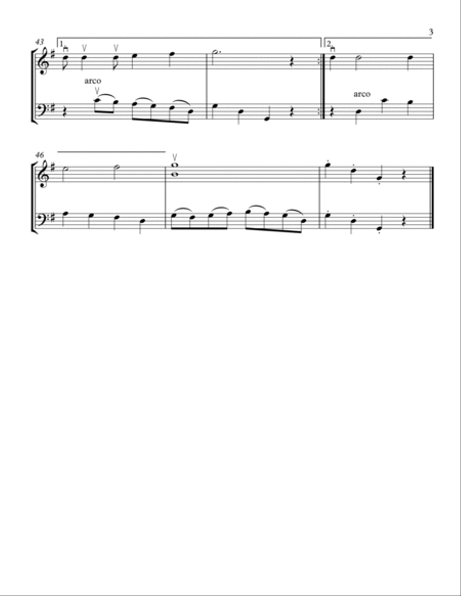 Frosty The Snowman Cello scores gallery preview page 3