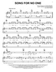 Song For No One