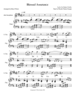 Blessed Assurance--alto sax solo
