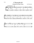 C Serenade for Easy Piano (With Note Names)