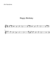 Happy Birthday for Beginners