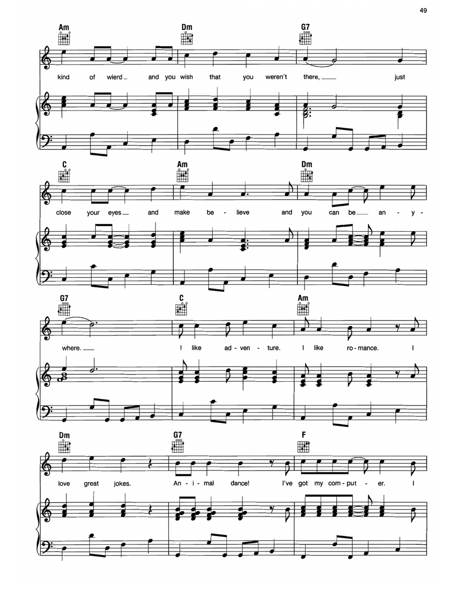 Muppet Babies Theme Muppet Babies Theme Piano, Vocal, Guitar scores gallery preview page 2
