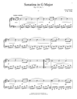 Sonatina In G Major, Op. 151, No. 1
