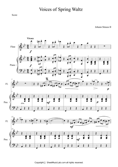 Voice of Spring Waltz