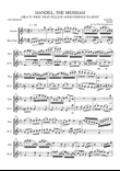 PICCOLO AND BASS FLUTE Duet - Handel, The Messiah - Aria, 