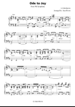 L. V. Beethoven - Ode to Joy - Advanced intermediate piano jazz version