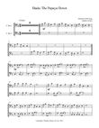 Shake The Papaya Down (bass C instrument duet, parts only)