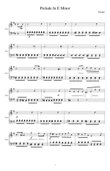 Air In G Major-Handel Prelude In E Minor-Chopin Minuet-Beethoven