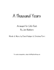 A Thousand Years