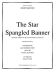 Star Spangled Banner for Concert Band