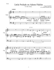 Little Prelude on Adeste Fideles - for Max Tenney